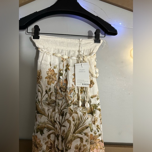 Zimmermann Chintz Tiered Midi skirt Size 2P - Picture 7 of 10